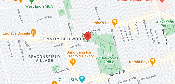 map of 2 BELLWOODS PARK